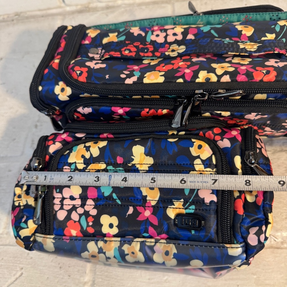 Lug Trolley + Mini Trolly Cosmetic Case Makeup Bags BUNDLE of 2 Travel Packable - Picture 12 of 14